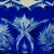 Glass Cobalt Hand Cut to Clear Bohemian Crystal Bowl Circa 1950s For Sale - Image 7 of 8