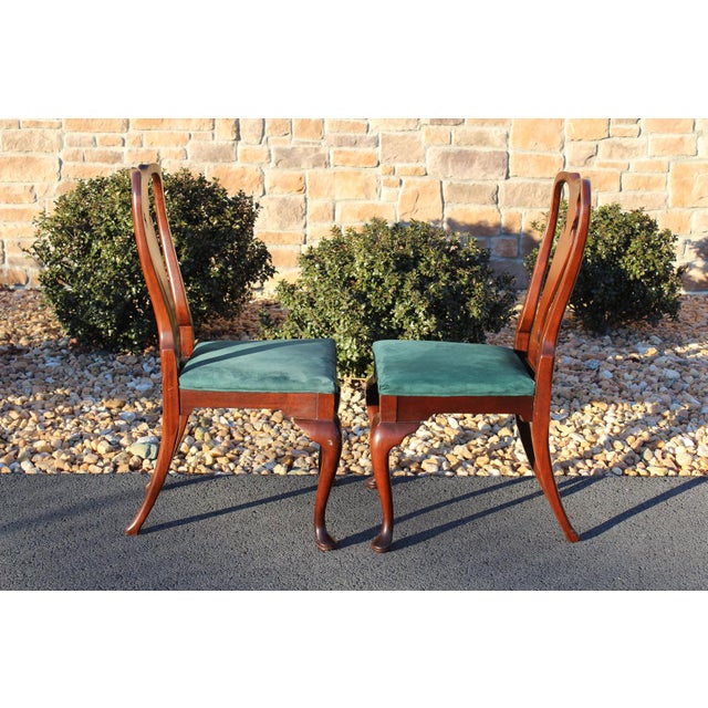 Hickory Chair Mahogany Dining Room Chairs—Set of 6 For Sale - Image 11 of 18