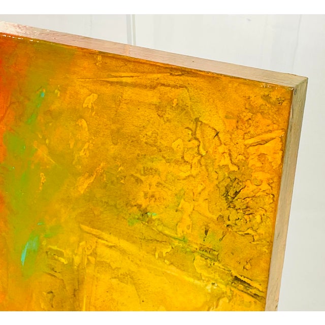 Paper Sam Richardson “Amana Series” Abstract Painting on Board, American Contemporary For Sale - Image 7 of 18