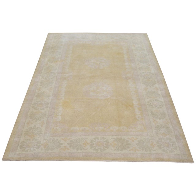 Vintage Turkish Anatolian Hand-knotted with care using traditional rug-making techniques, this wool rug blends timeless...