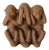Mid Century Modern 1950s Speak No See No Hear No Evil Matte Ceramic Monkeys Max Heinz Karlsruher Majolika For Sale