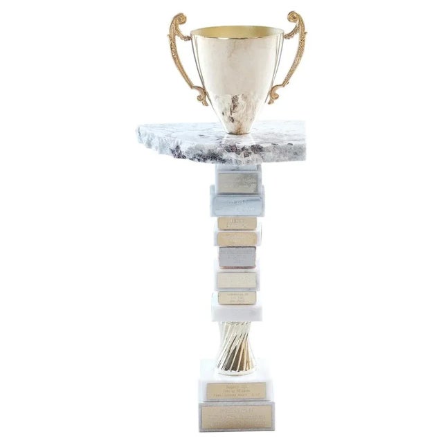 Gold Lily Flower Pot by Flétta For Sale - Image 8 of 8