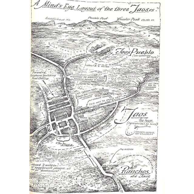 Paper "Return to Taos: Sketchbook of Roadside Americana" 1960 Sloane, Eric For Sale - Image 7 of 9