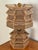 Midcentury Folk Art Popsicle Stick Lamp - Rewired For Sale - Image 11 of 11