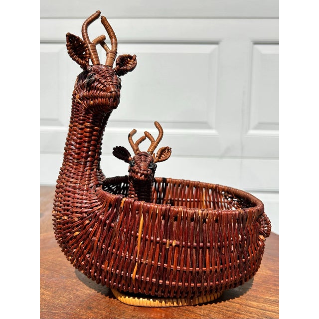 These two sweet nesting deer / reindeer will add an endearing charm to your space! Could be used as a centerpiece, to aid...
