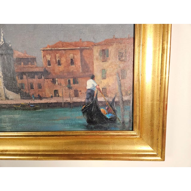 "In All Its Glory, Santa Maria Della Salute" Oil Painting, by Kasey Sealy Framed For Sale - Image 4 of 9