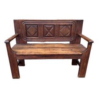 19th Century English Bench For Sale
