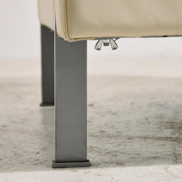 Vintage Leather Lounge Chair from Kinnarps For Sale - Image 12 of 15