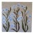 Modern Abstract Folk Art Floral Acrylic Painting, “Morning Glory,” Framed, Signed, Dated For Sale