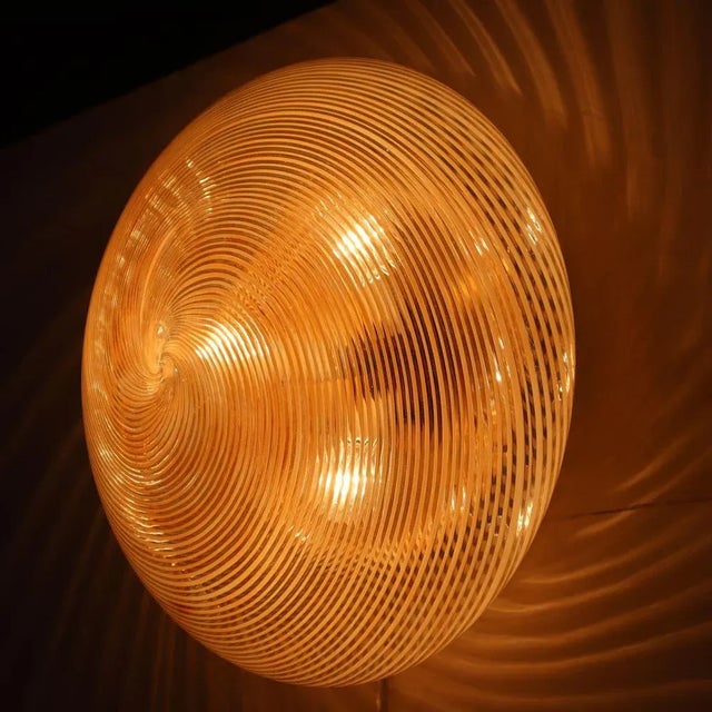 Venini Filigrana Wall Light from the 50s, Made in Italy For Sale - Image 5 of 8