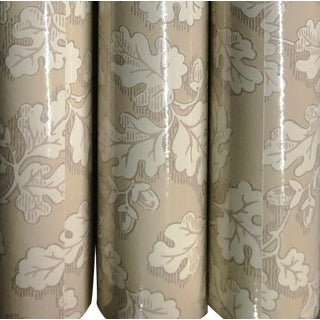 Vintage Oakley Wall Covering by Brunschiwig and Fils - Set of 3 For Sale