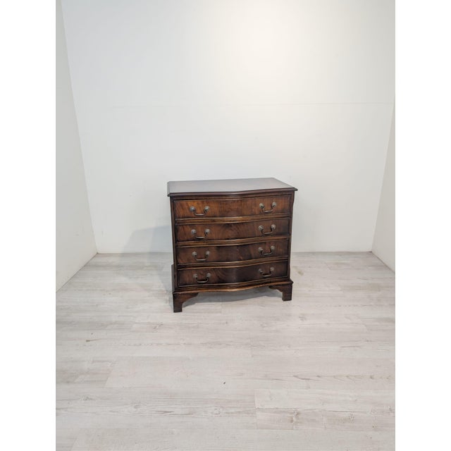 Vintage Chippendale Chest of Drawers in Wood, 1955 For Sale - Image 18 of 18