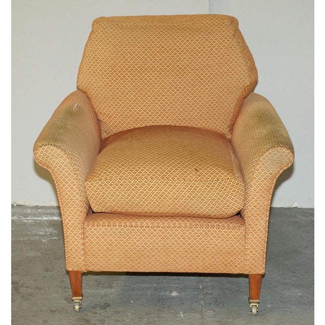 Late 19th Century Set of Antique Victorian Armchairs from Howard & Sons, 1880 For Sale - Image 5 of 18