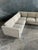Oyster Gray Milo Baughman Heavy Wool Sectional Sofa For Sale - Image 8 of 10