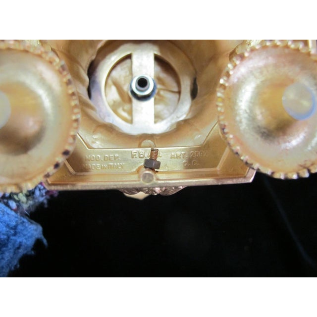 Italian Rococo Style Gilt Bronze Candelabra Candlestick Pair With Putti Cherubs For Sale - Image 16 of 16