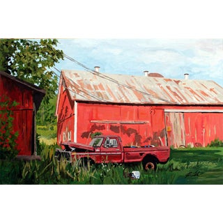 Redman's Barn Giclee Print For Sale