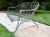 Mid 20th Century Wrought Iron Faux Bois Sofa in Dogwood Form, Mid-Century Modern For Sale - Image 5 of 13