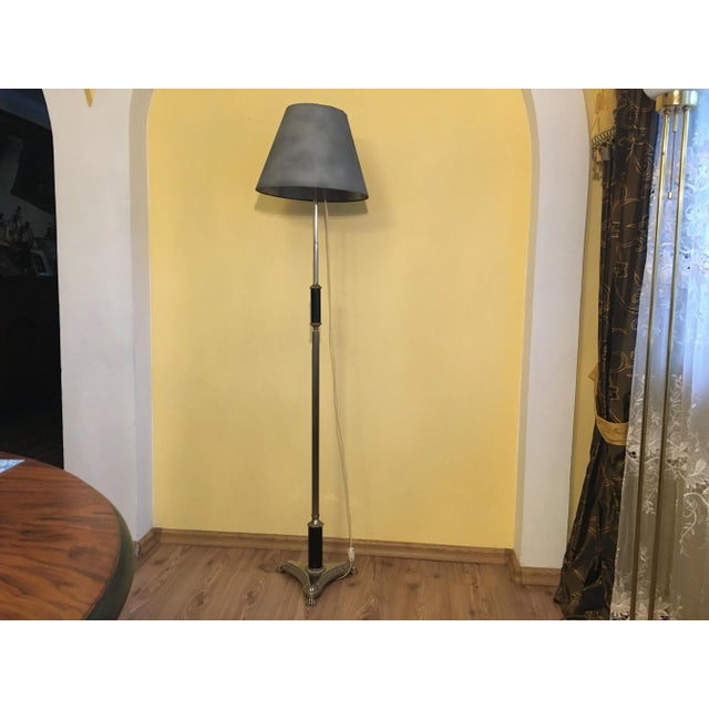 Silver Floor Lamp, 1950s For Sale - Image 12 of 12