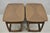 Vintage Mid Century Modern Sculpted Walnut & Laminate Coffee End Table Set 3 Pc For Sale - Image 13 of 18