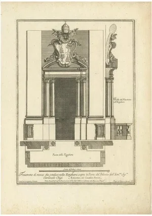 De Rossi, Palazzo Chigi, 1710, Paper