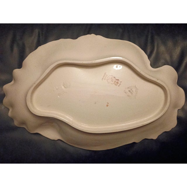 Pristine Rare Antique Royal Bonn Germany Porcelain Bowl - Mint Gold Gilt - No Chips/Cracks. For Sale - Image 4 of 8