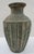 1930s Antique Bo Fajans 1930s Earthenware Vase With Vertical Fluting 8" Tall For Sale - Image 5 of 13