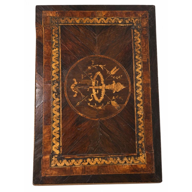 Italian Neoclassical Marquetry Cabinet in the Maggiolini Manner, 18th Century For Sale - Image 4 of 12