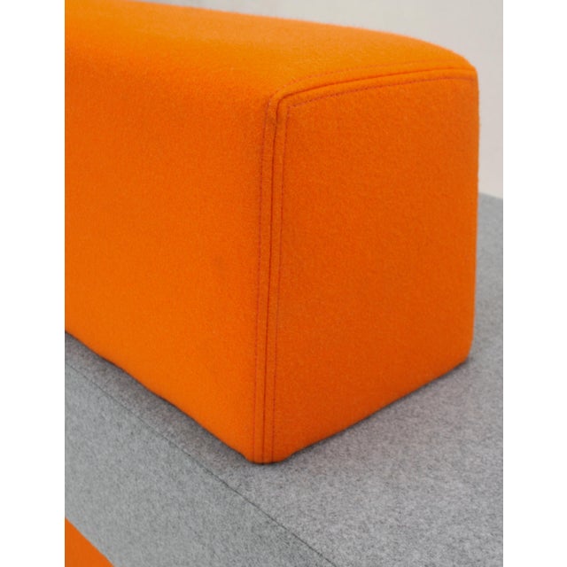 Gray Modular Glyder 135 Bench Sofas by Avl for Lensvelt, 2010s, Set of 2 For Sale - Image 8 of 15