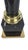 1980s Brass & Black Marble Neoclassical Column Table Lamps, a Pair For Sale - Image 10 of 14