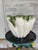 Rustic European Vintage Fritz & Floyd White Carrot Cachepot For Sale - Image 3 of 8