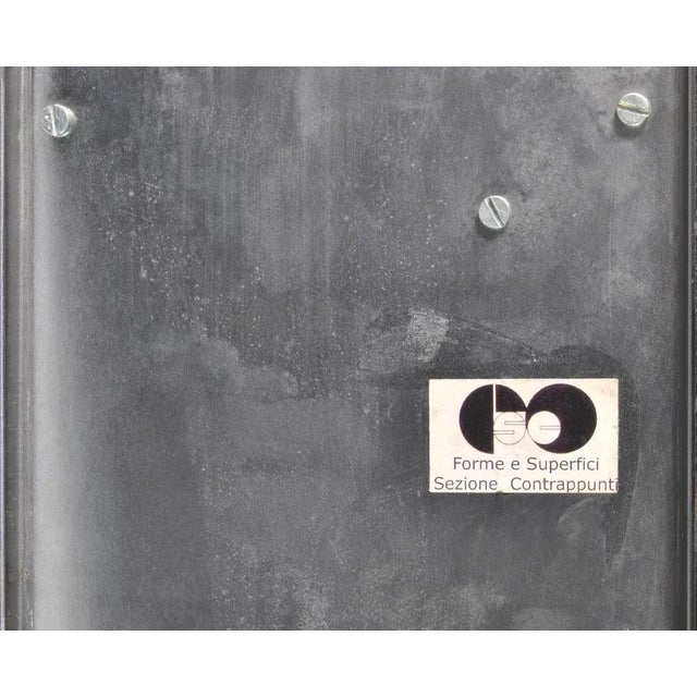 Italian Corner Floor Lamp by Angelo Cortesi and Sergio Charatta-Cattò for Shapes and Surfaces, 1968 For Sale - Image 10 of 11