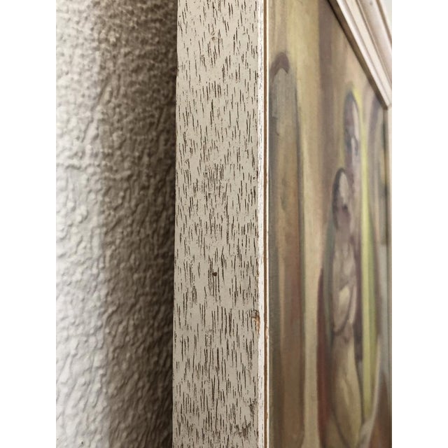 B. Jung, La mère et l'enfant, Oil on Canvas, Framed For Sale - Image 7 of 9