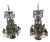 Antique Louis XVI Girandoles, 1890, Set of 2 For Sale