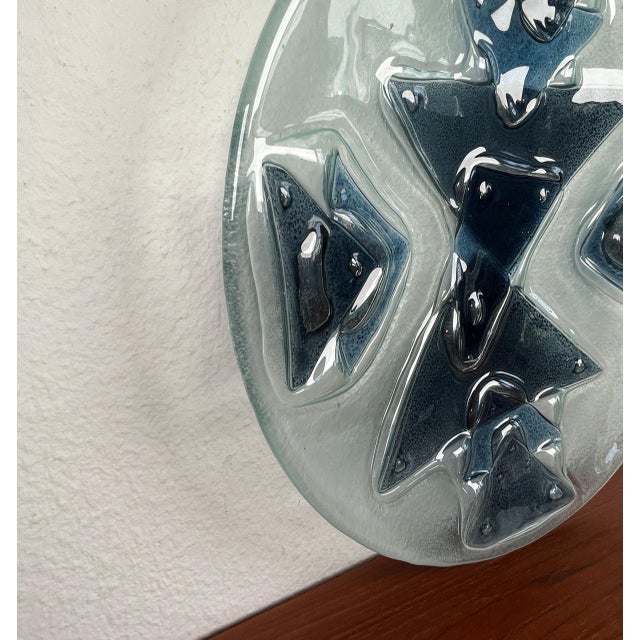 Mid-Century Large Danish Art Glass Bowl, 1960s For Sale - Image 15 of 18