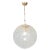 Clear Bowl Glass with Spaghetti Swirl Pendant Lamp from La Murrina, Italy, 1970s For Sale - Image 9 of 9