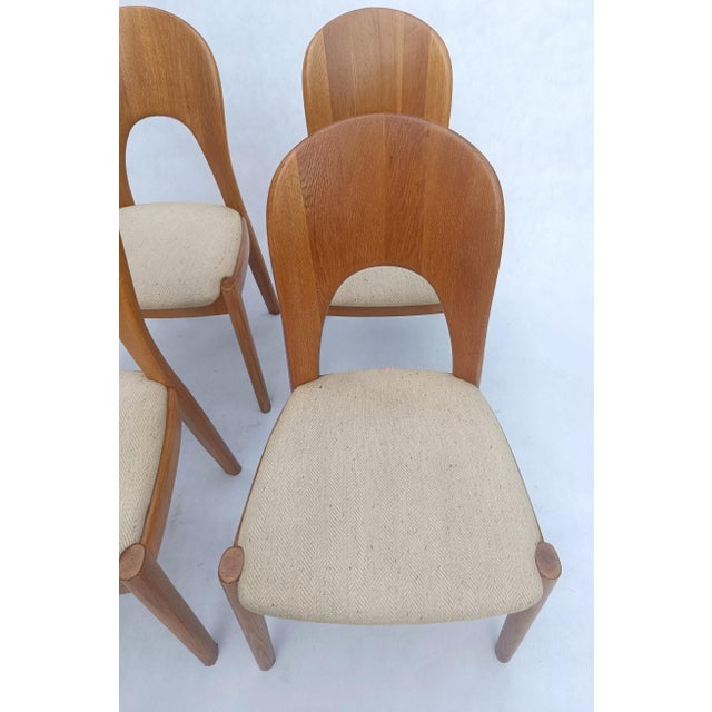 Wood Morten Dining Chairs by Niels Koefoed for Koefoeds Hornslet, Set of 4 For Sale - Image 7 of 13