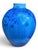 Vase in Glazed Porcelain with Blue Crystallizations by Patrice Lusardi, 1980s For Sale - Image 9 of 15