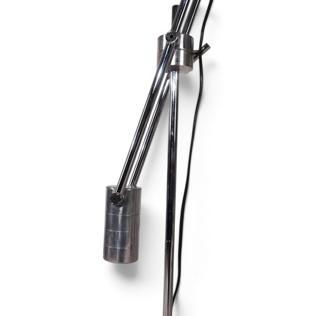 Silver Swisslamps International Haloprofil Floor Lamp by Viktor Frauenknecht for Swiss Lamps International, 1970s For Sale - Image 8 of 18