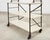 Industrial Style Bronzed Iron Rolling Bookcase Etagere by Suzanne Kasler For Sale - Image 16 of 18