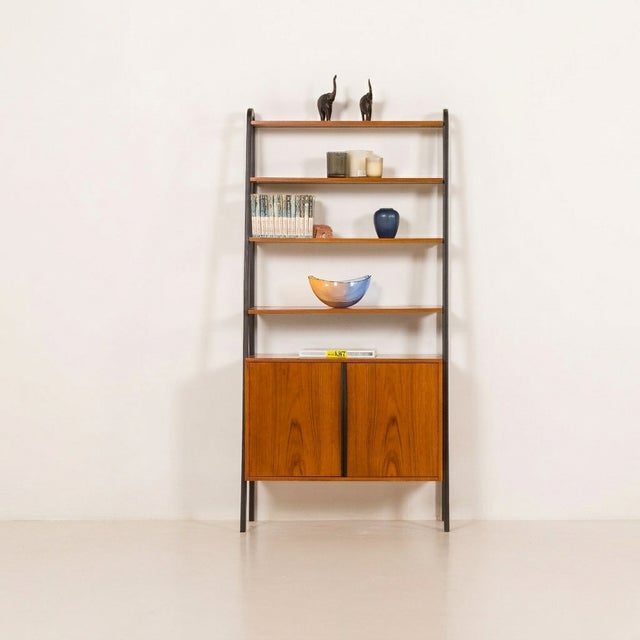 Mid-Century Free Standing Wall Unit from BRANTORPS, Sweden, 1960s, Set of 7 For Sale - Image 4 of 7
