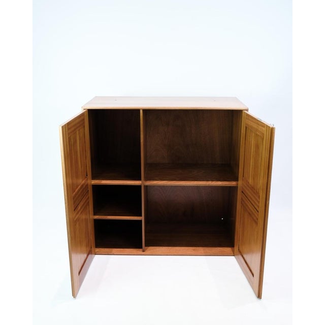Brown Cabinet in Mahogany by Mogens Koch for Rud. Rasmussen, 1970s For Sale - Image 8 of 14