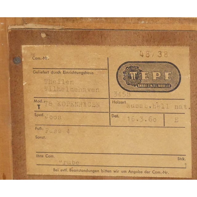 Vintage Sideboard in Walnut, 1960s For Sale - Image 15 of 17