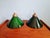 Art Deco Conical Green Opaline Glass Pendant Lights, Set of 2 For Sale - Image 12 of 14