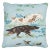 Schumacher Schumacher Pointers 22" Pillow in Sky For Sale - Image 4 of 4