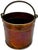 Outstanding & Rare Large Antique American Hand Wrought Heavy Solid Copper Farm Utility Pail - Bucket Dated 1849 For Sale - Image 16 of 18