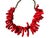 Vintage Natural Red Coral Branch Necklace W/Silver Chain For Sale - Image 4 of 12