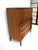 Lane Furniture Mid Century Walnut Highboy Dresser in the Style of Altavista Lane For Sale - Image 4 of 13