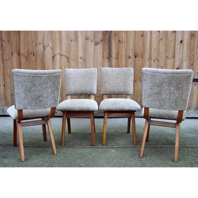 Dining Chairs, Denmark, 1960s, Set of 4 For Sale - Image 4 of 10