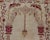 Early 20th Century Color Antique Oushak Rug With Columns, Chandelier & Vase Design For Sale - Image 11 of 13