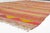 1950s Red, Yellow & Grey Wool Rug For Sale - Image 9 of 10